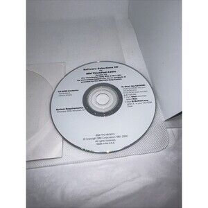 IBM Thinkpad A20m Version 1.0 Software Selection 19k9013 Device Drivers & Applic